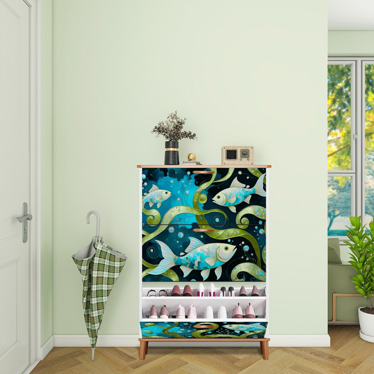 Shoe Cabinet (Made in USA)