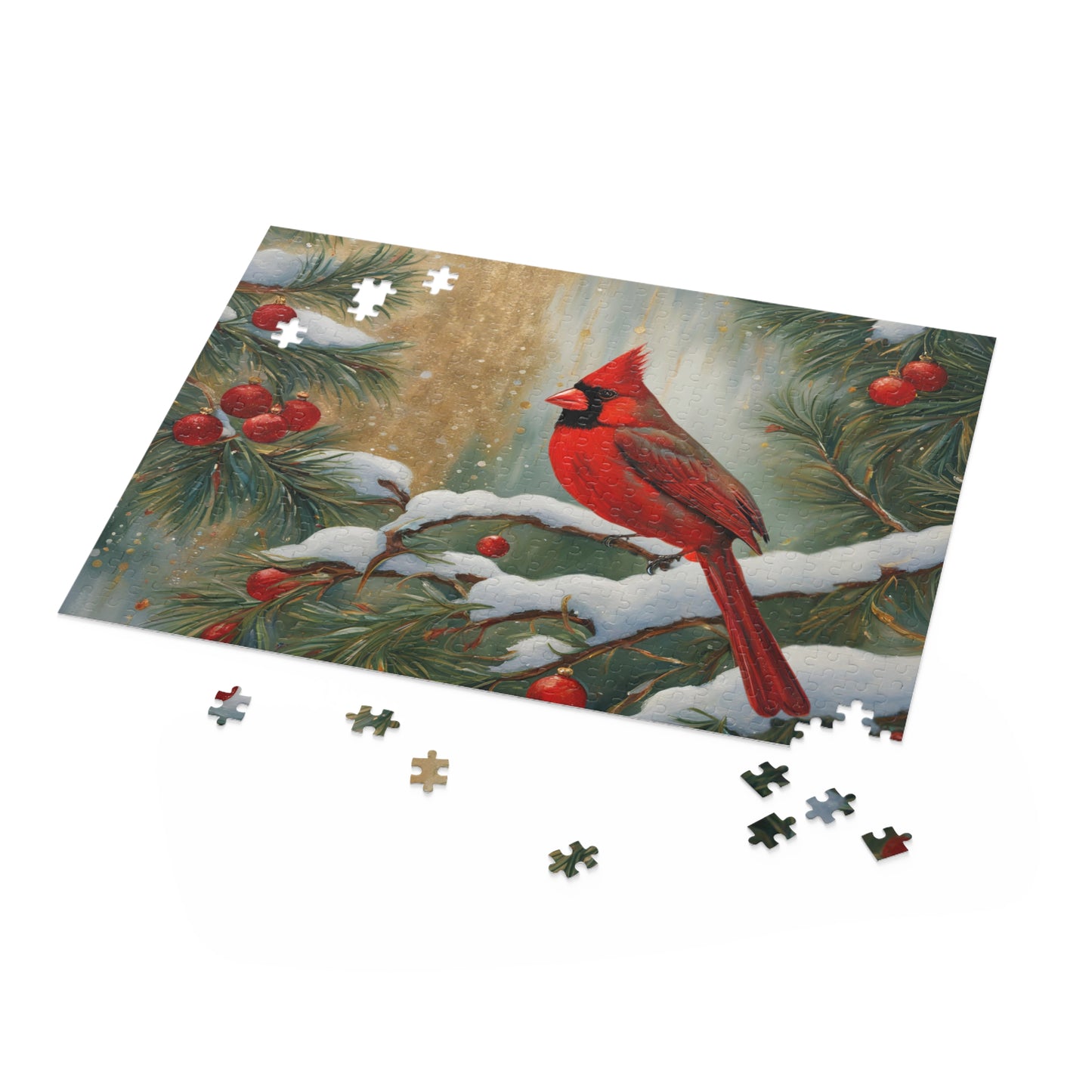 Holiday Cardinal Puzzle (500-Piece)