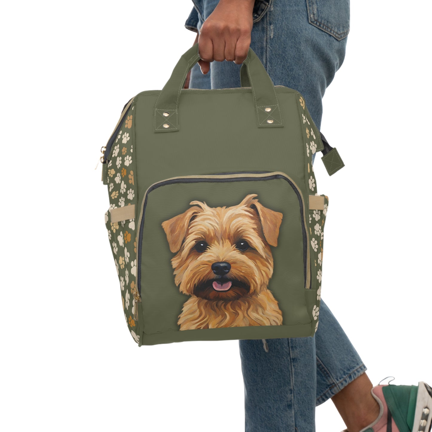 Norfolk Terrier Multifunctional Backpack
