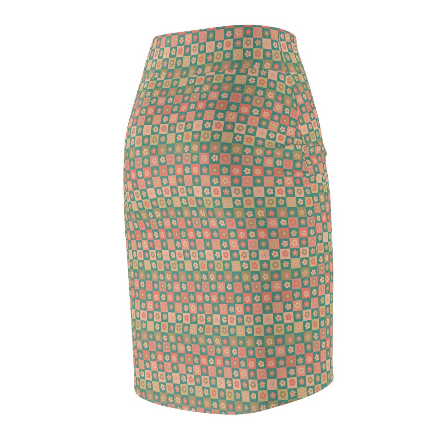 Petals Women's Pencil Skirt