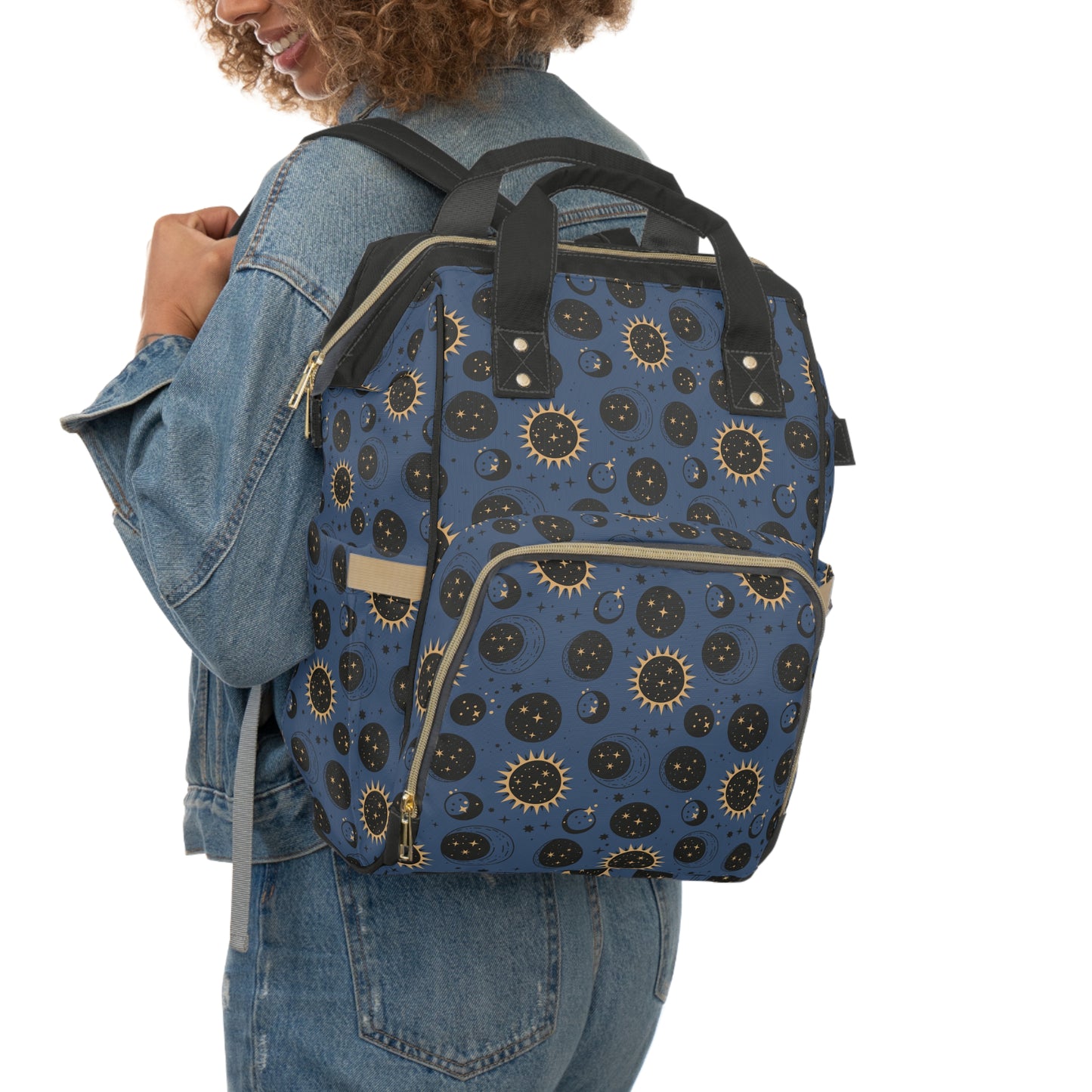 Night Sky Multifunctional Diaper Backpack