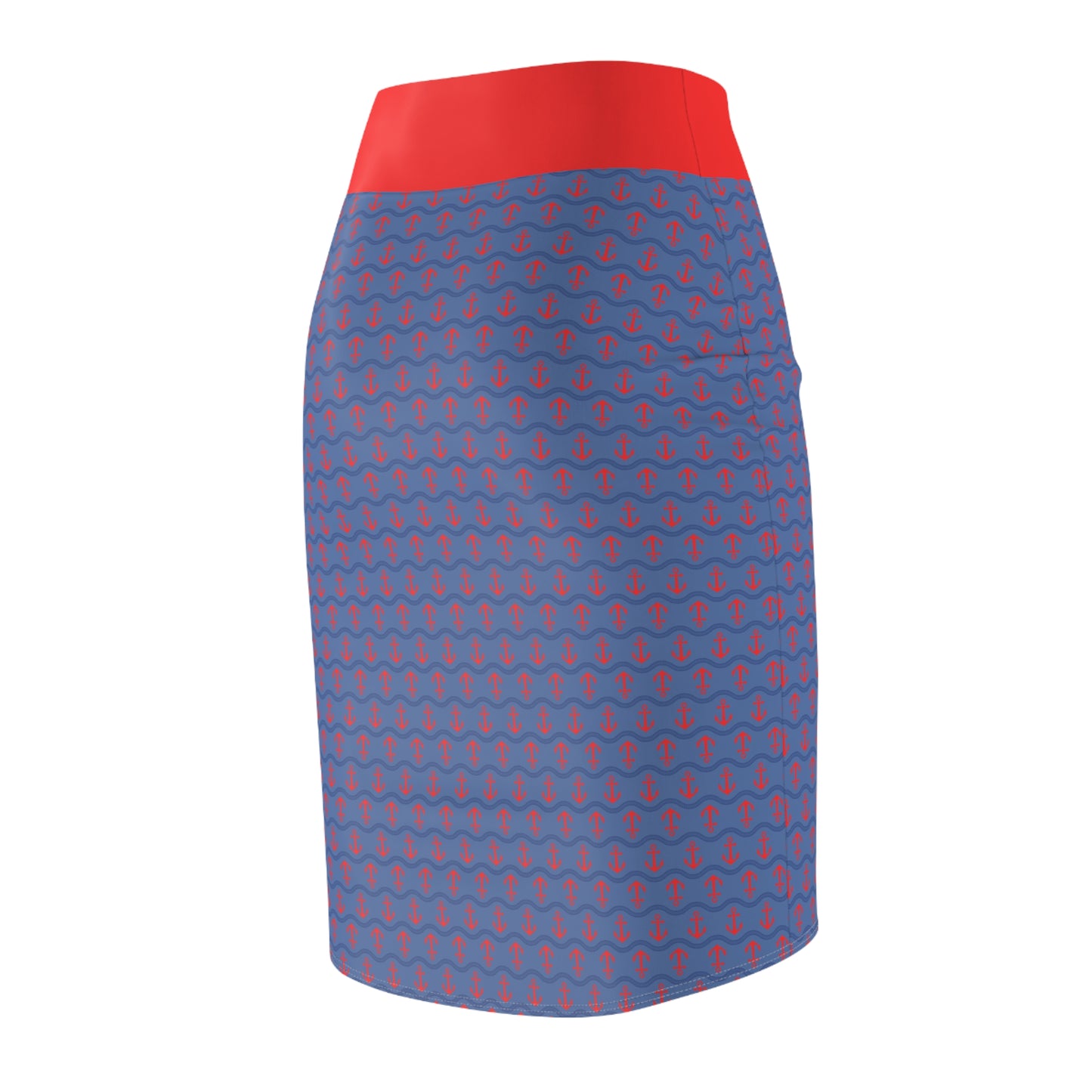 Anchors Women's Pencil Skirt