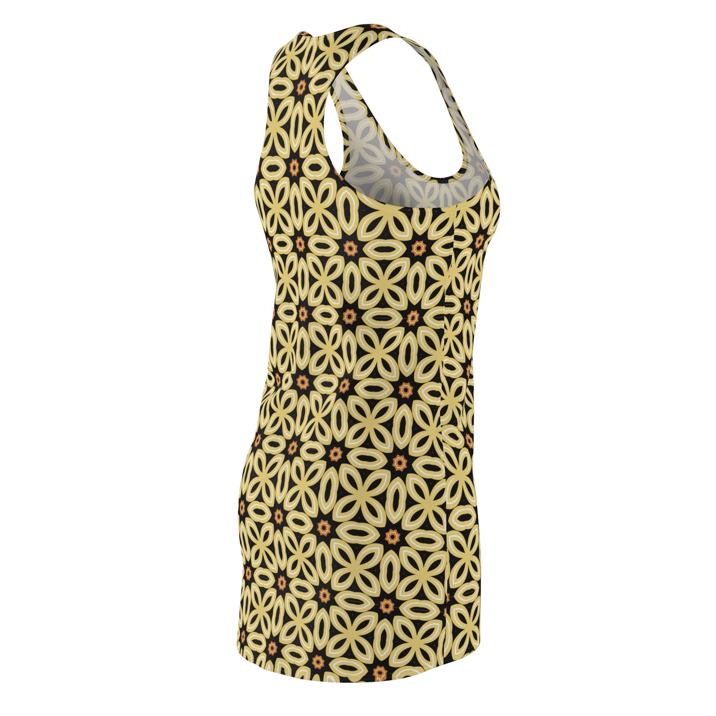 Yellow Daisy Women's Racerback Dress