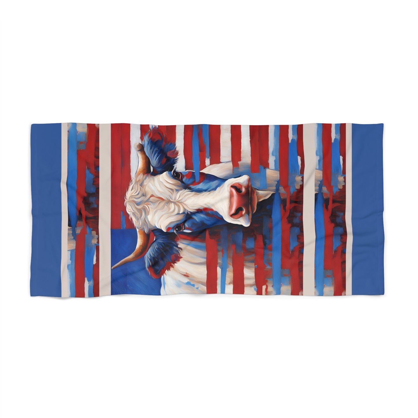 All American Cow Beach Towel