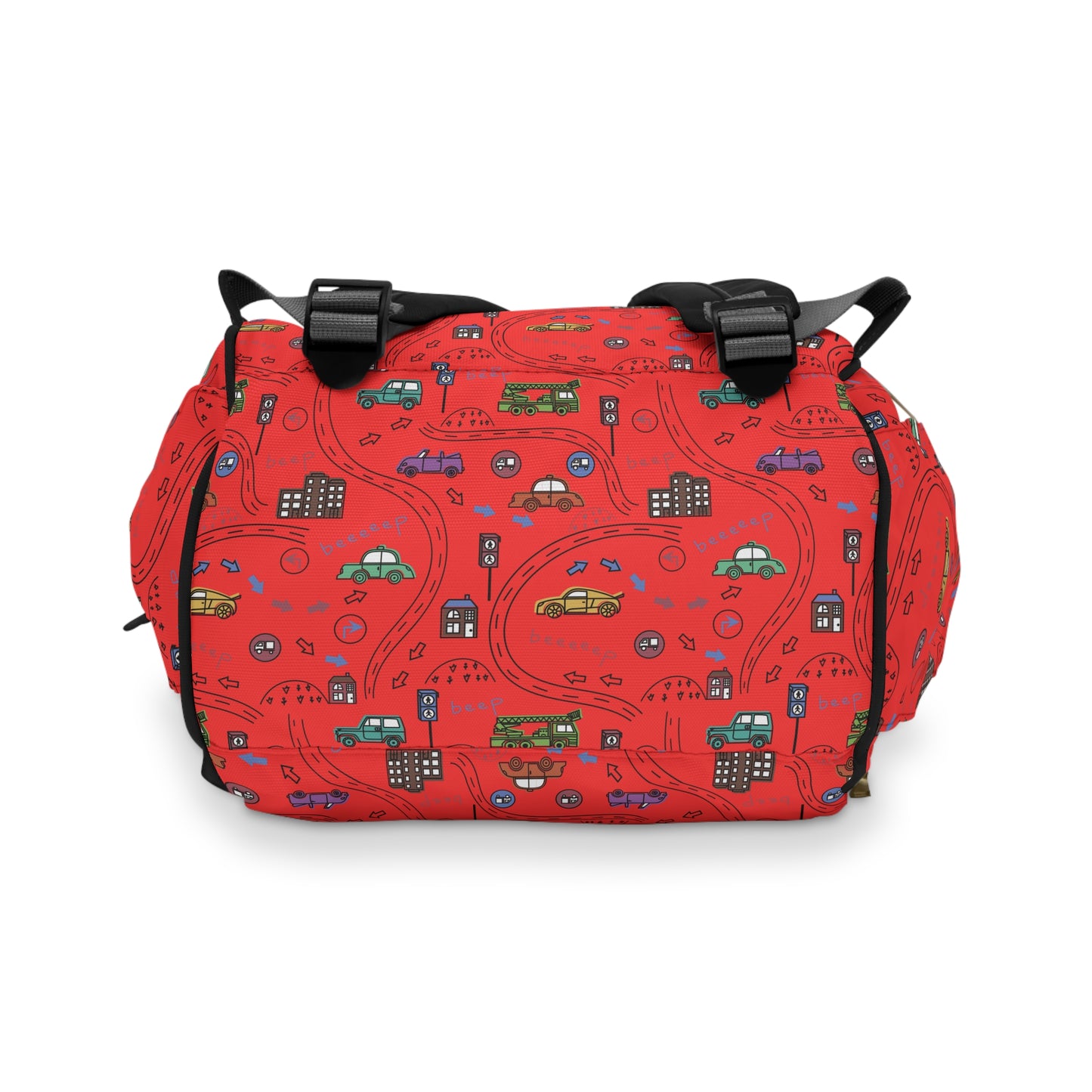 Beep Beep Multifunctional Diaper Backpack