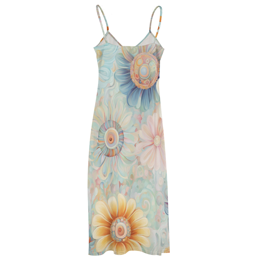 Epiphany Women's Summer Fashion Maxi Slip Dress