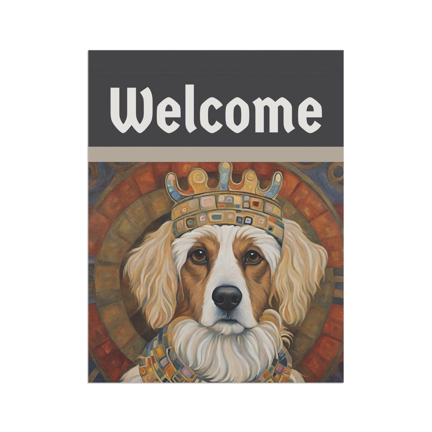 Fritz Welcome 2-Sided Garden & House Flag/Banner