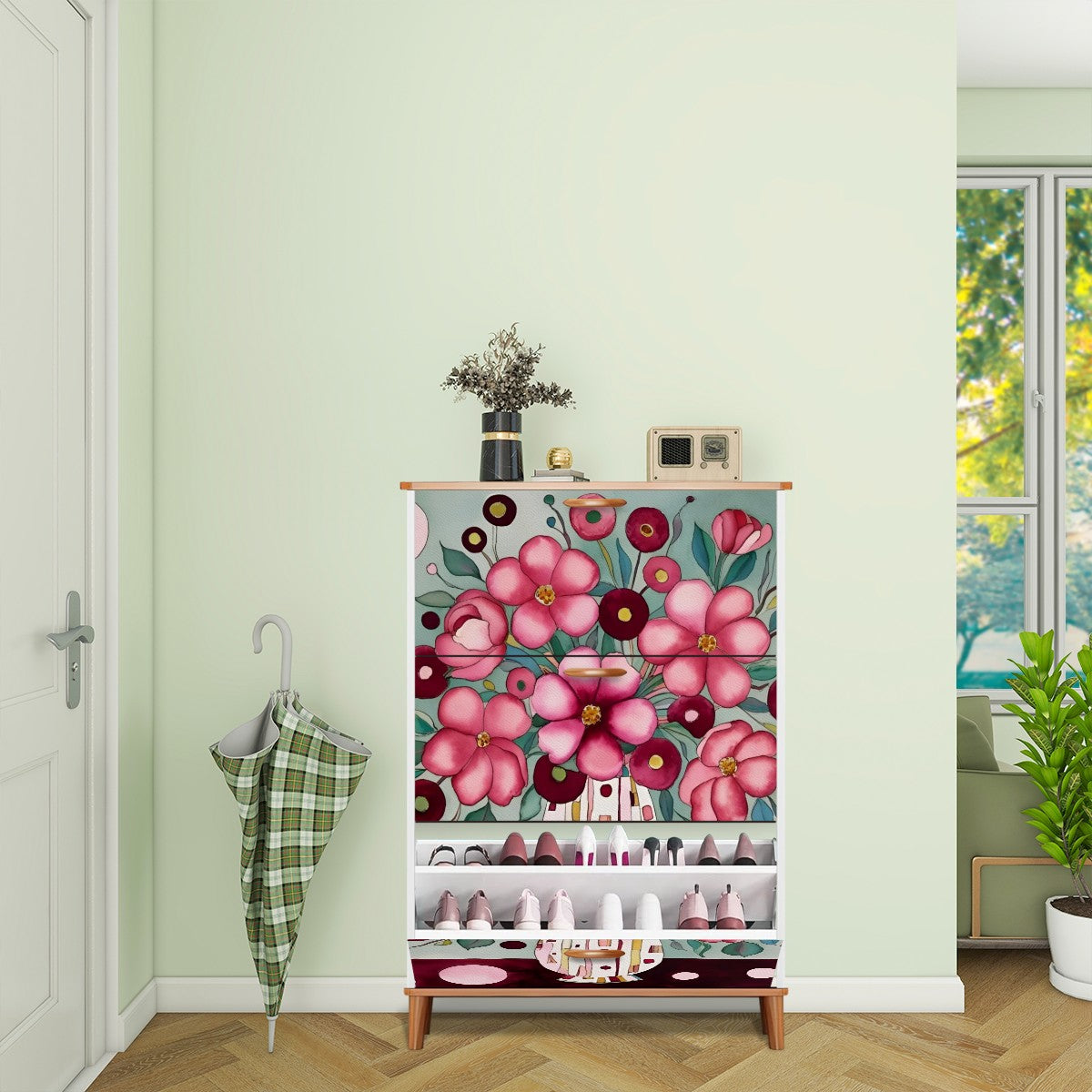 Doris Shoe Cabinet (Made in USA)