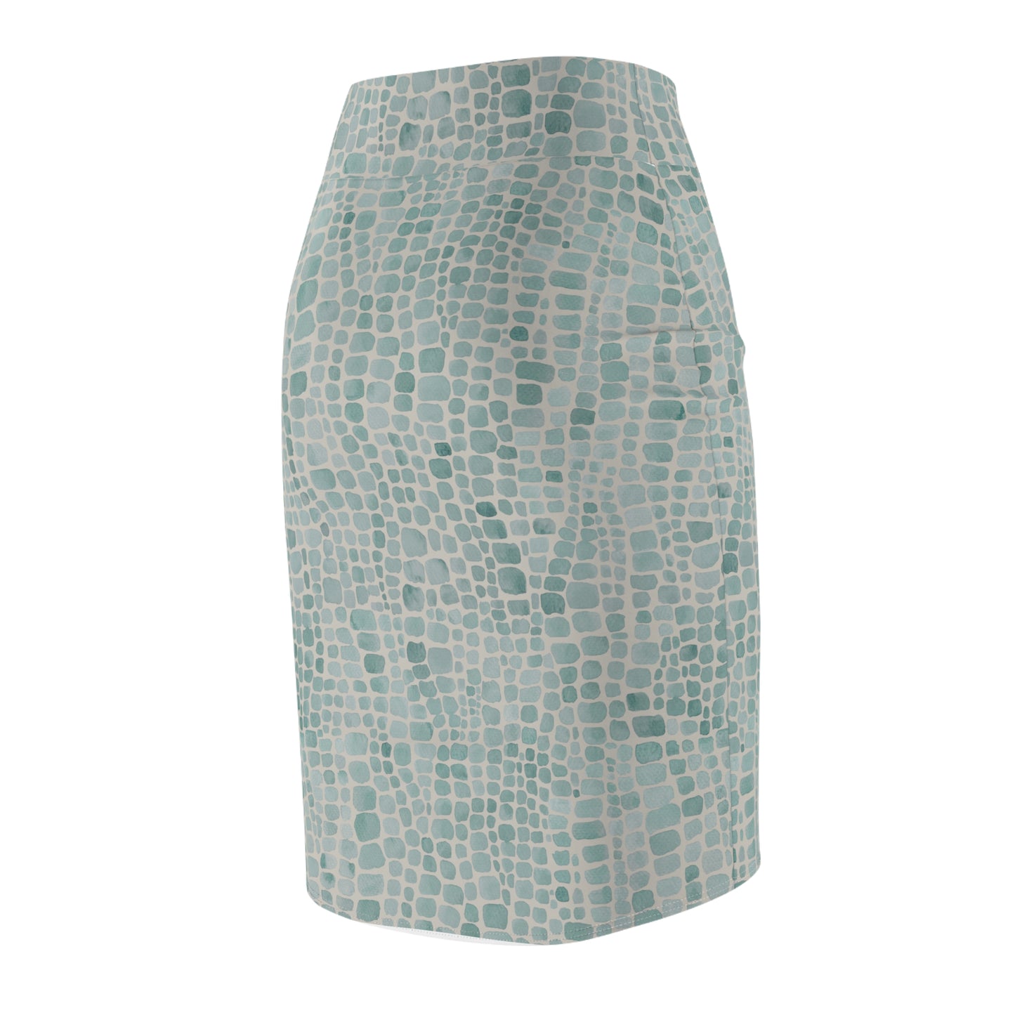 Pastel Crocked Women's Pencil Skirt