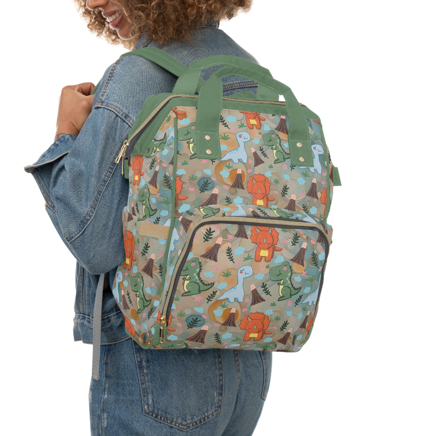 Dino Roar Multifunctional Diaper Backpack