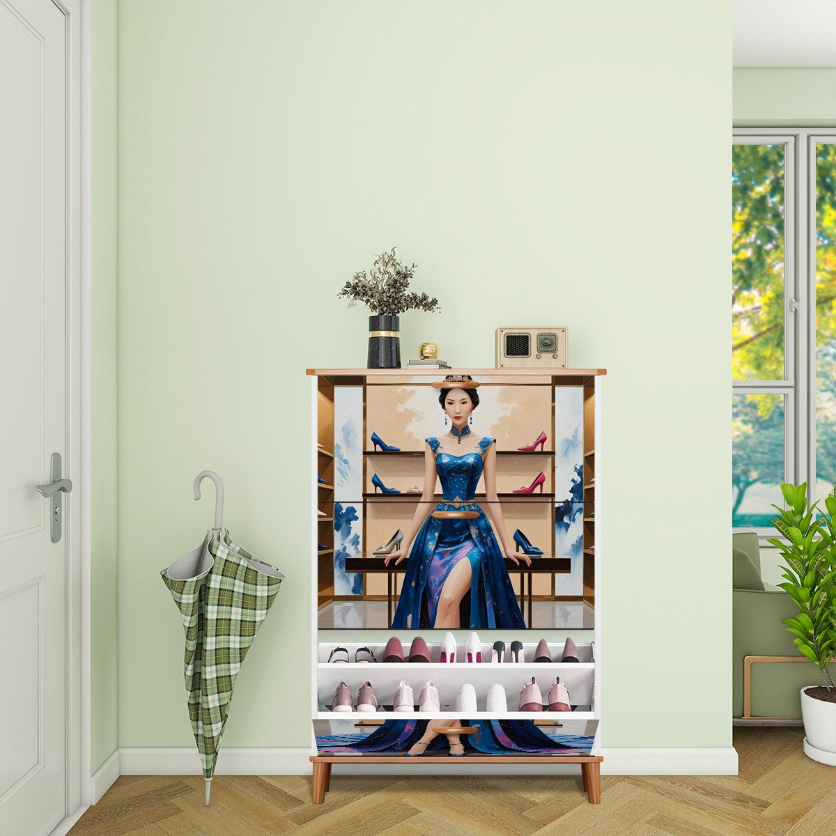 Shoe Cabinet (Made in USA)