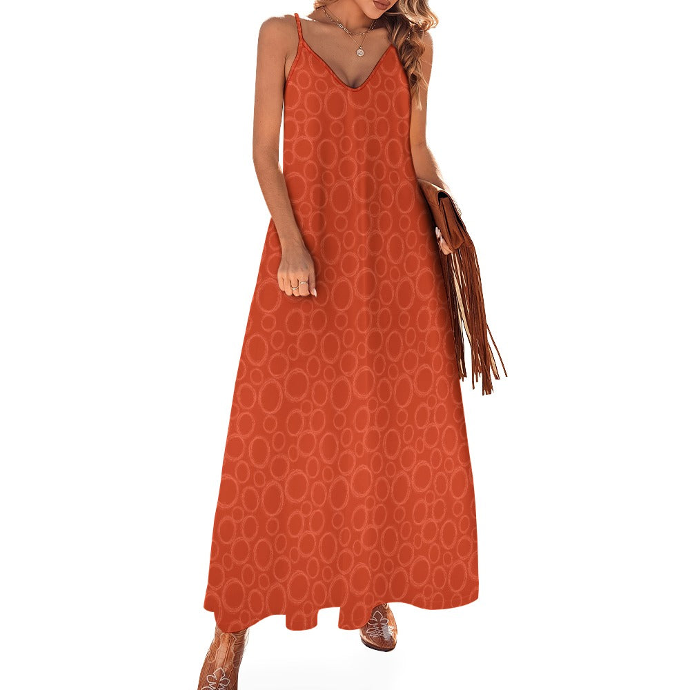 Circles Women's Summer Fashion Slip Dress