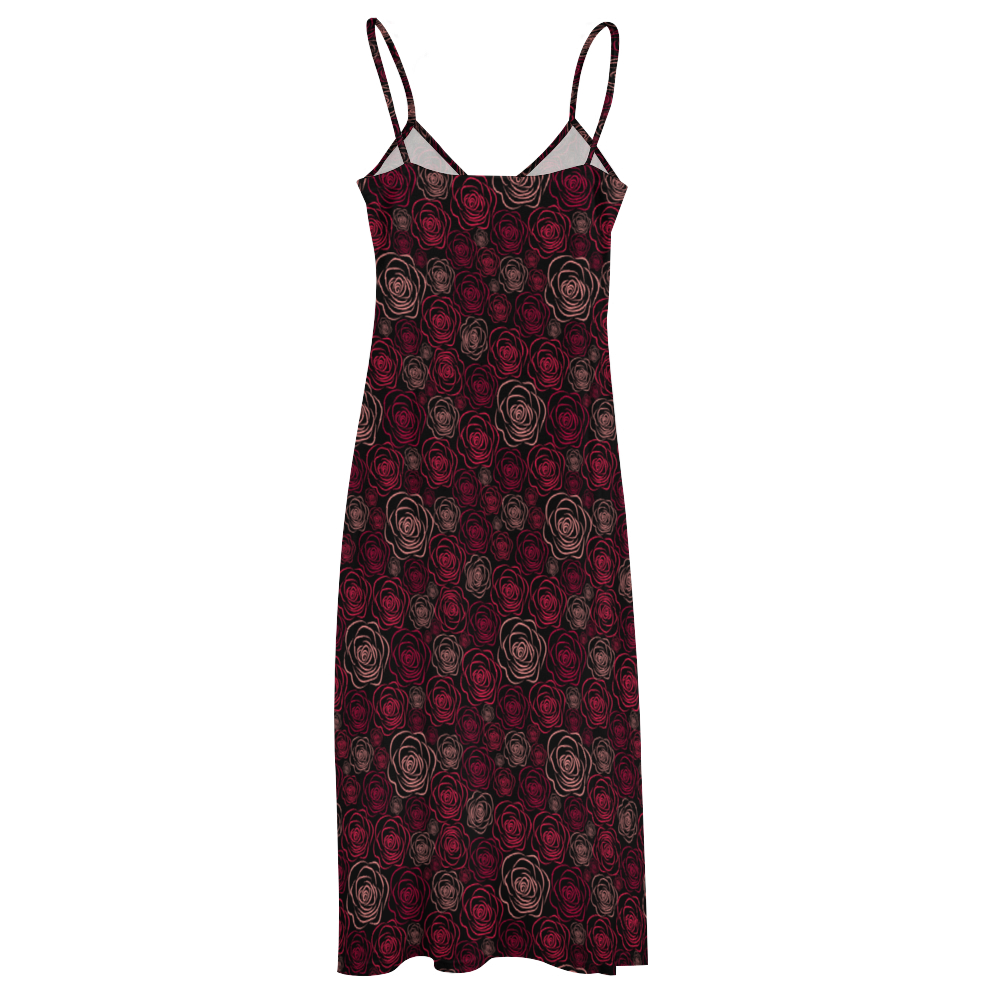 Roses Women's Summer Fashion Slip Dress