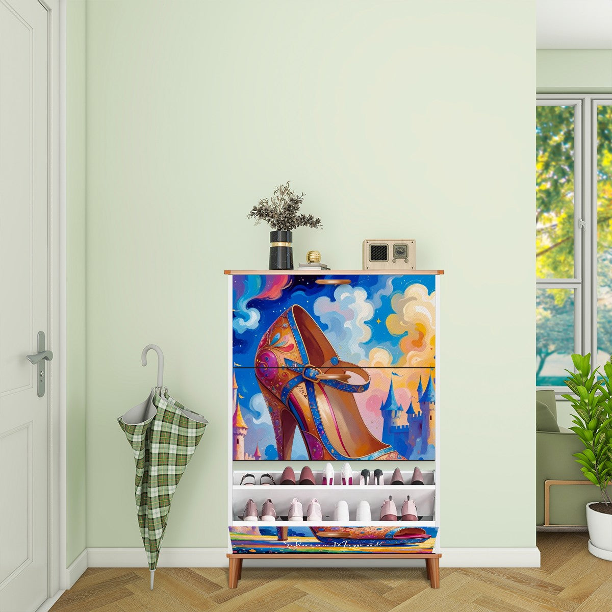 Shoe Cabinet (Made in USA)