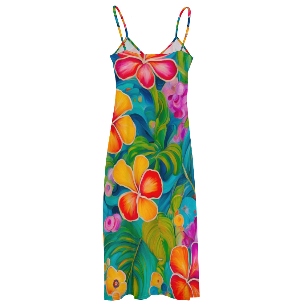 Aloha Women's Summer Fashion Maxi Slip Dress