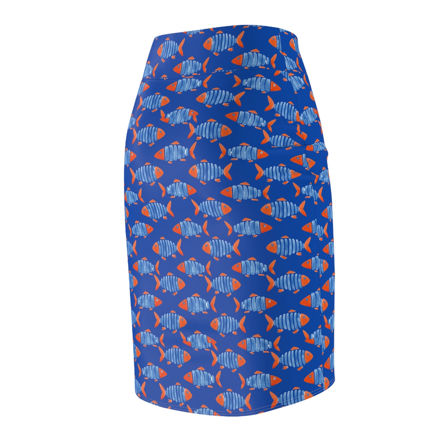 Fish Batik Women's Pencil Skirt