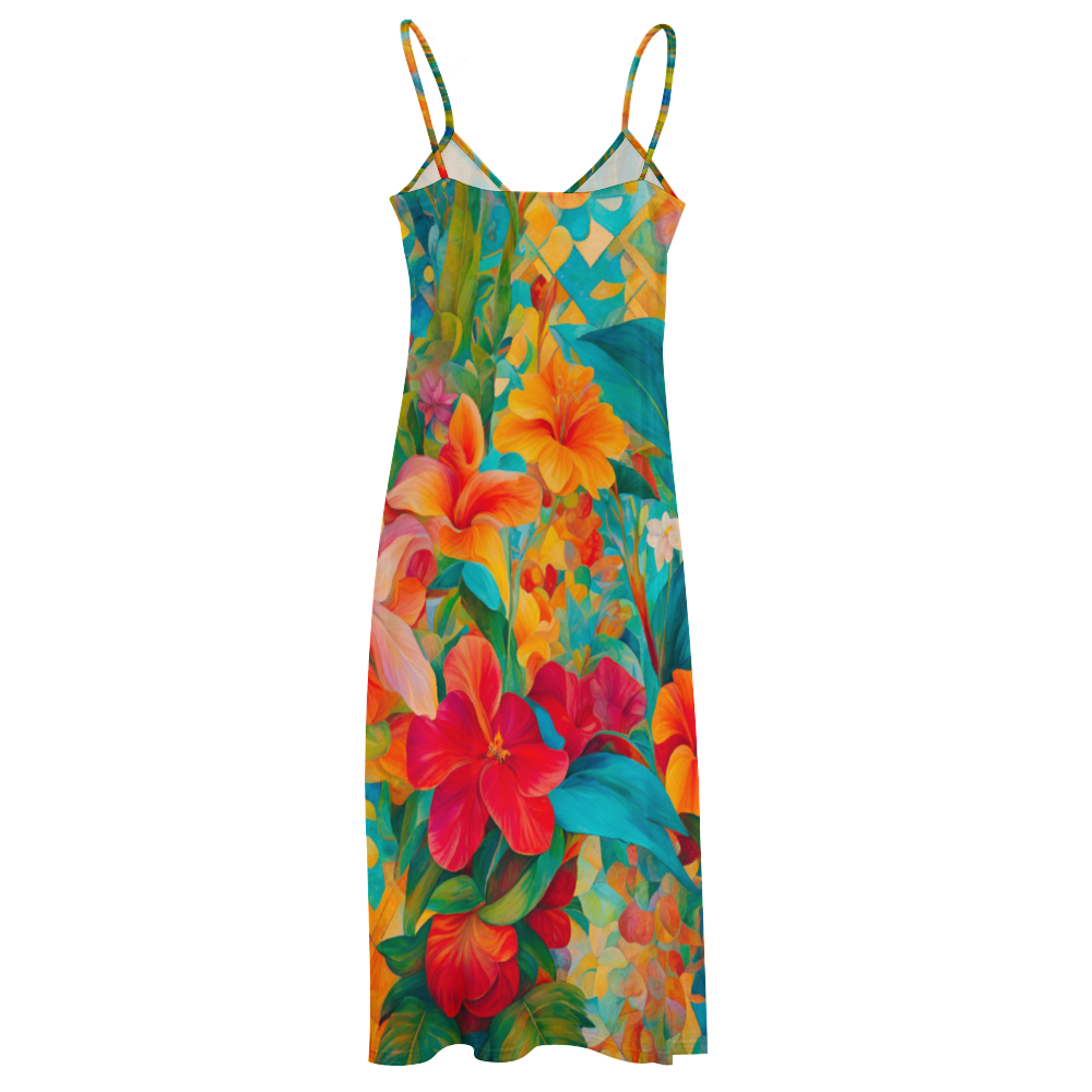 Aruba Women's Summer Fashion Maxi Slip Dress