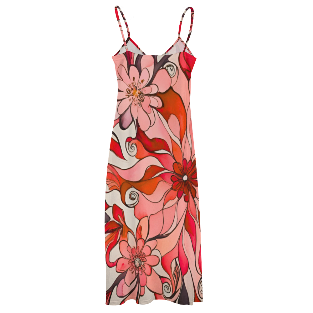 Aubrey Print Women's Summer Fashion Slip Dress