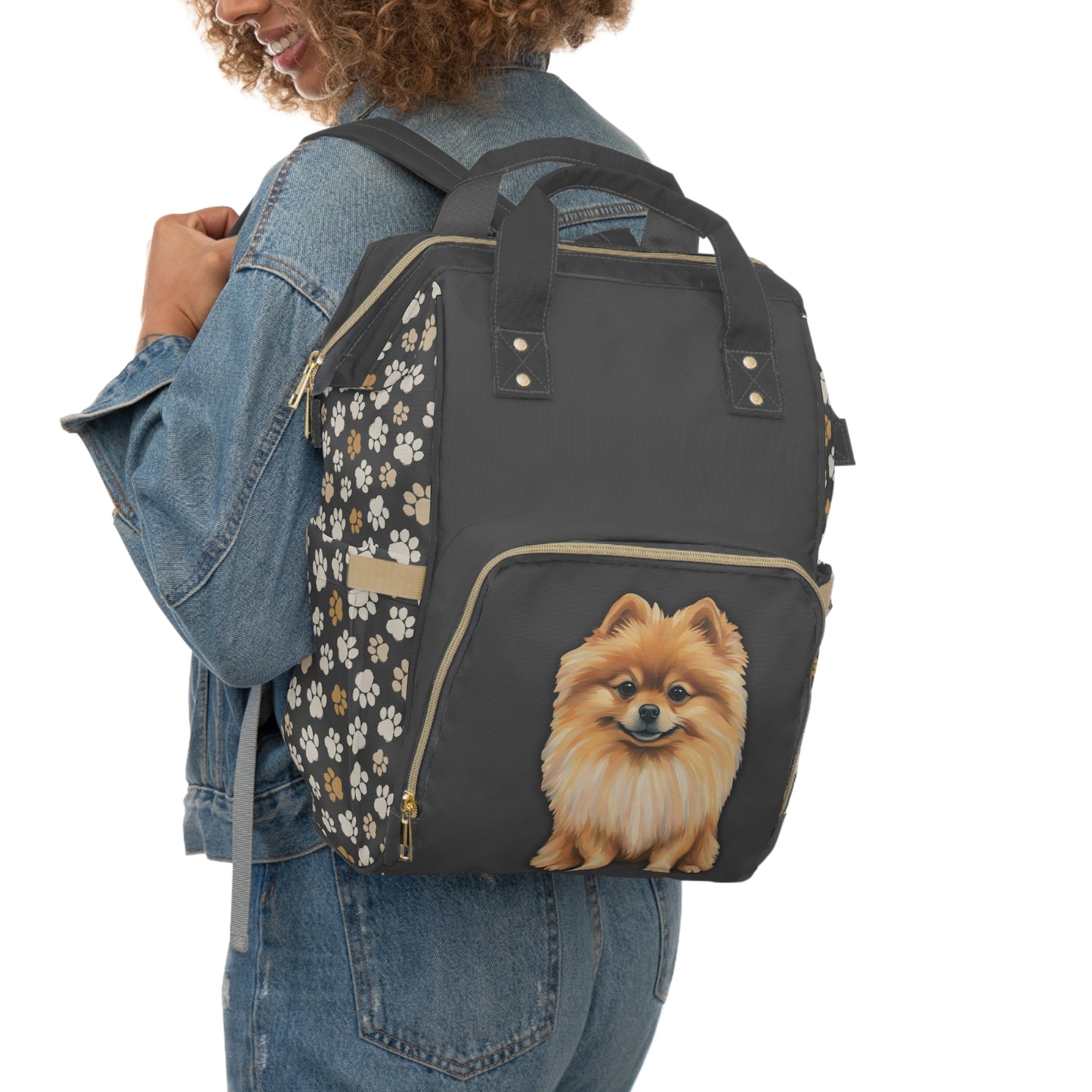 Pomeranian Multifunctional Backpack