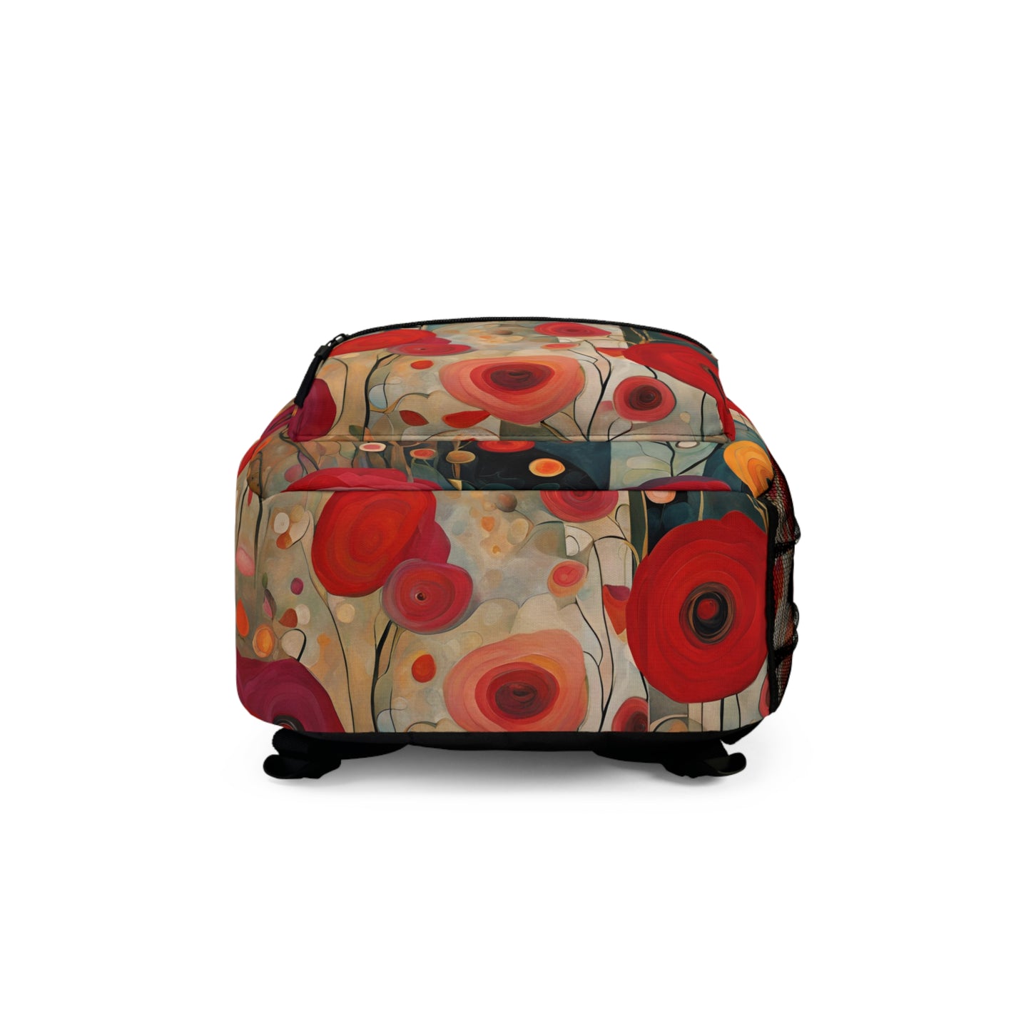 Janet Abstract Floral Backpack