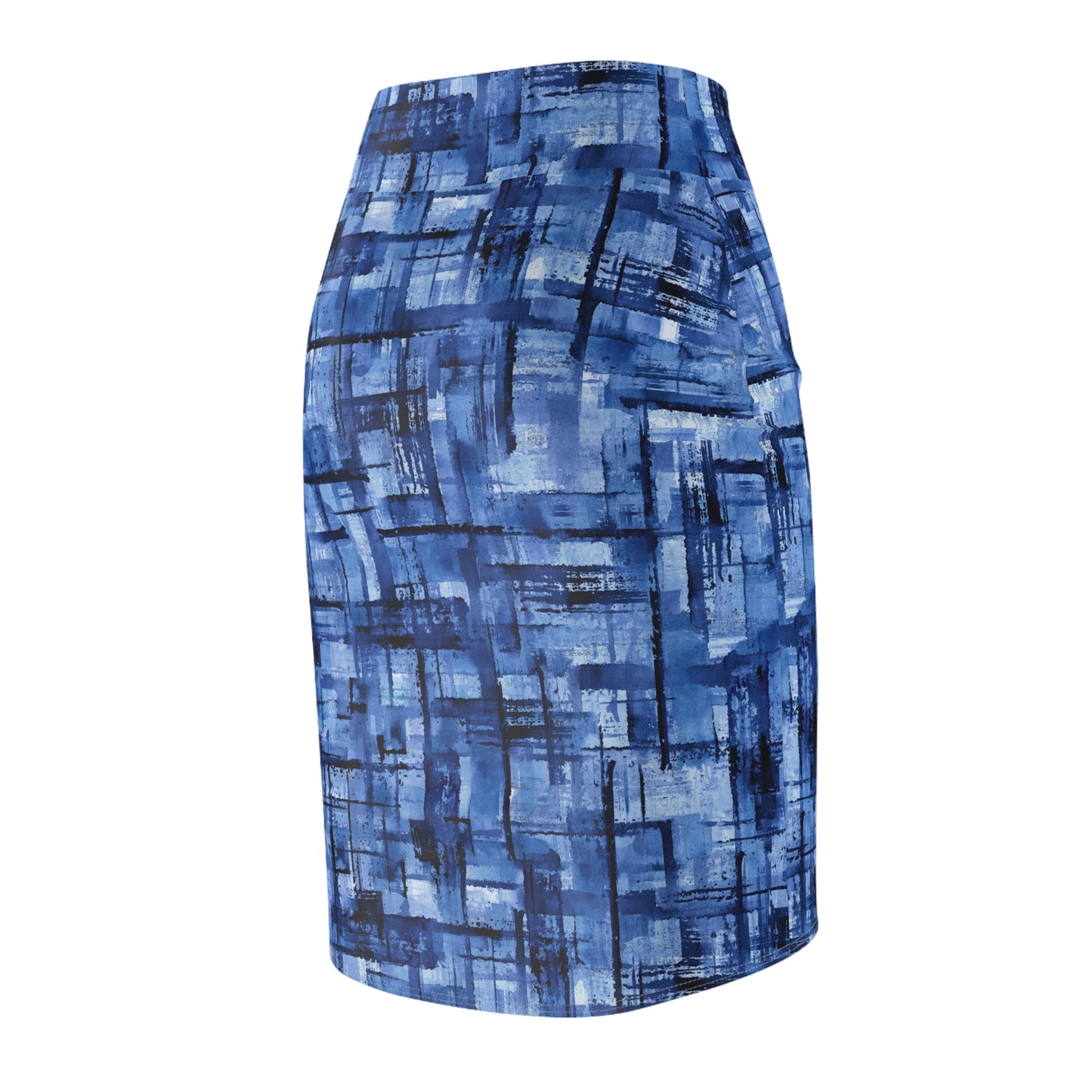 Navarre Blue Women's Pencil Skirt