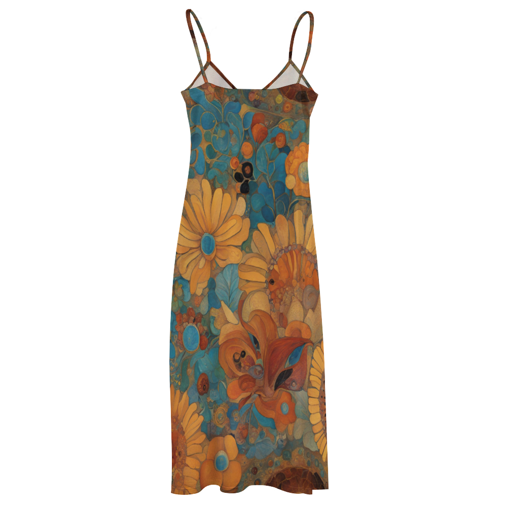 Callie Women's Summer Fashion Maxi Slip Dress