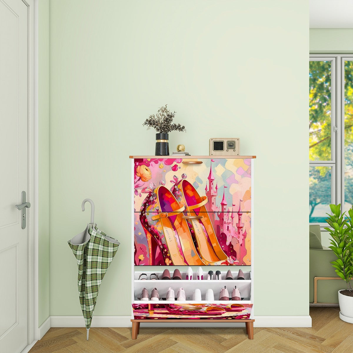 Shoe Cabinet (Made in USA)