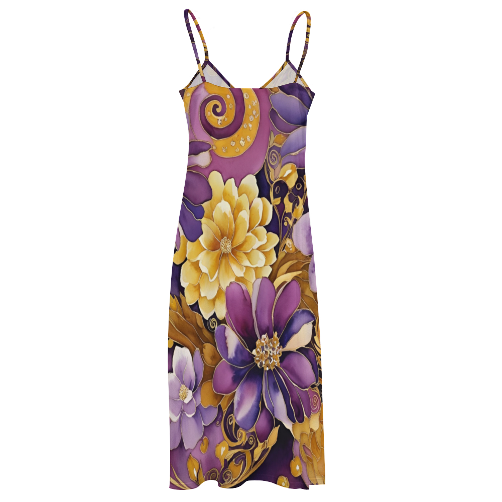 Roseanne Women's Summer Fashion Slip Dress