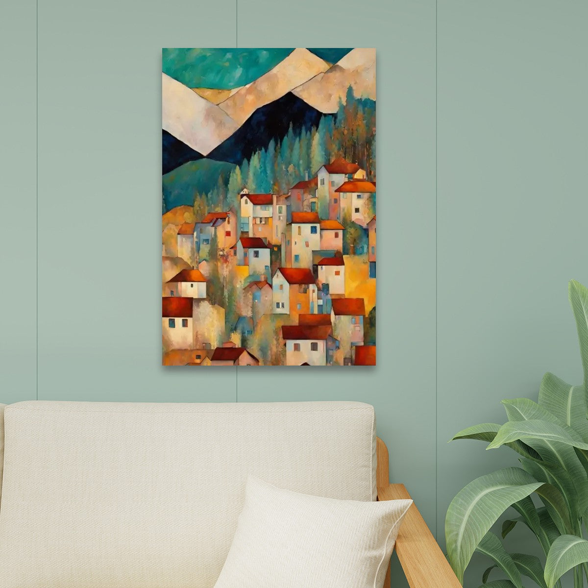 24" x 36" Stretched Canvas Print Wall Art (Made in USA)