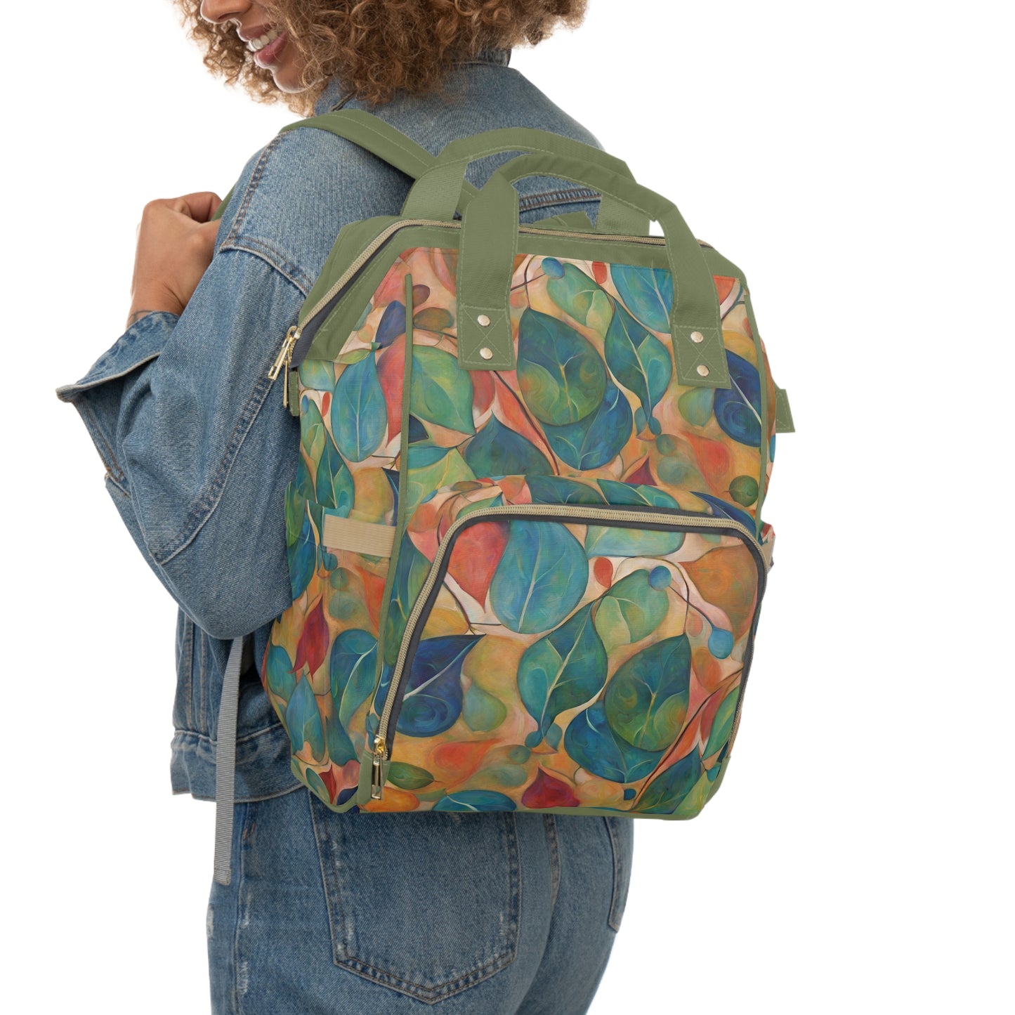 Leaf Folly Multifunctional Diaper Backpack