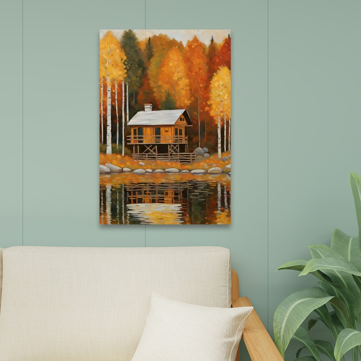 24" x 36" Stretched Canvas Print Wall Art (Made in USA)