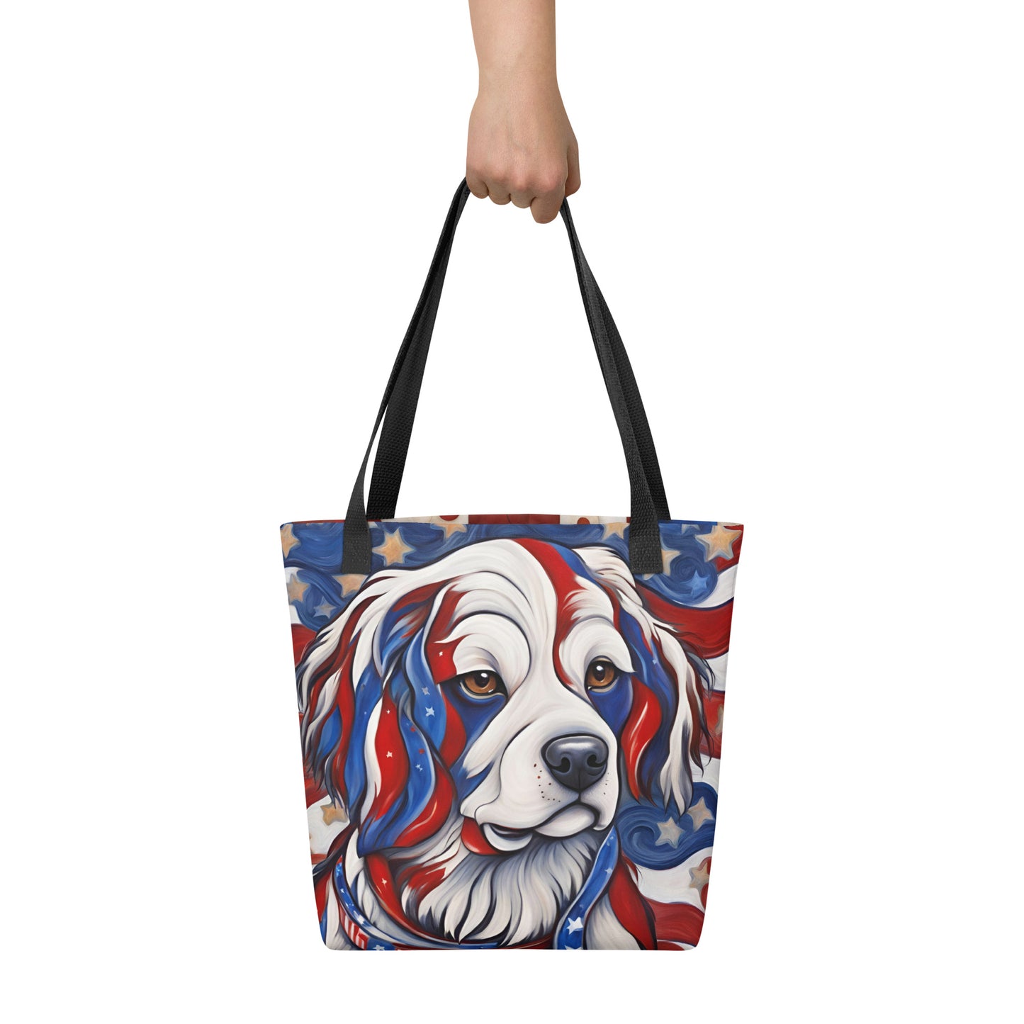 All American Dog Tote bag