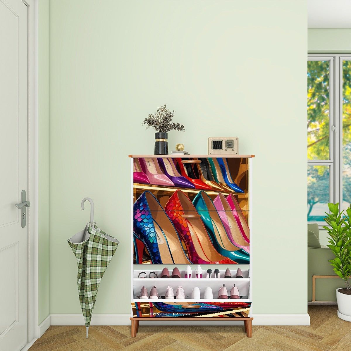 Shoe Cabinet (Made in USA)