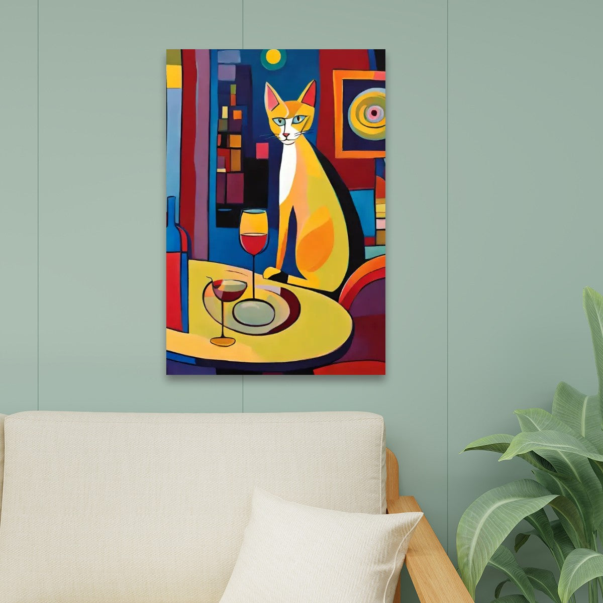 24" x 36" Stretched Canvas Print Wall Art (Made in USA)