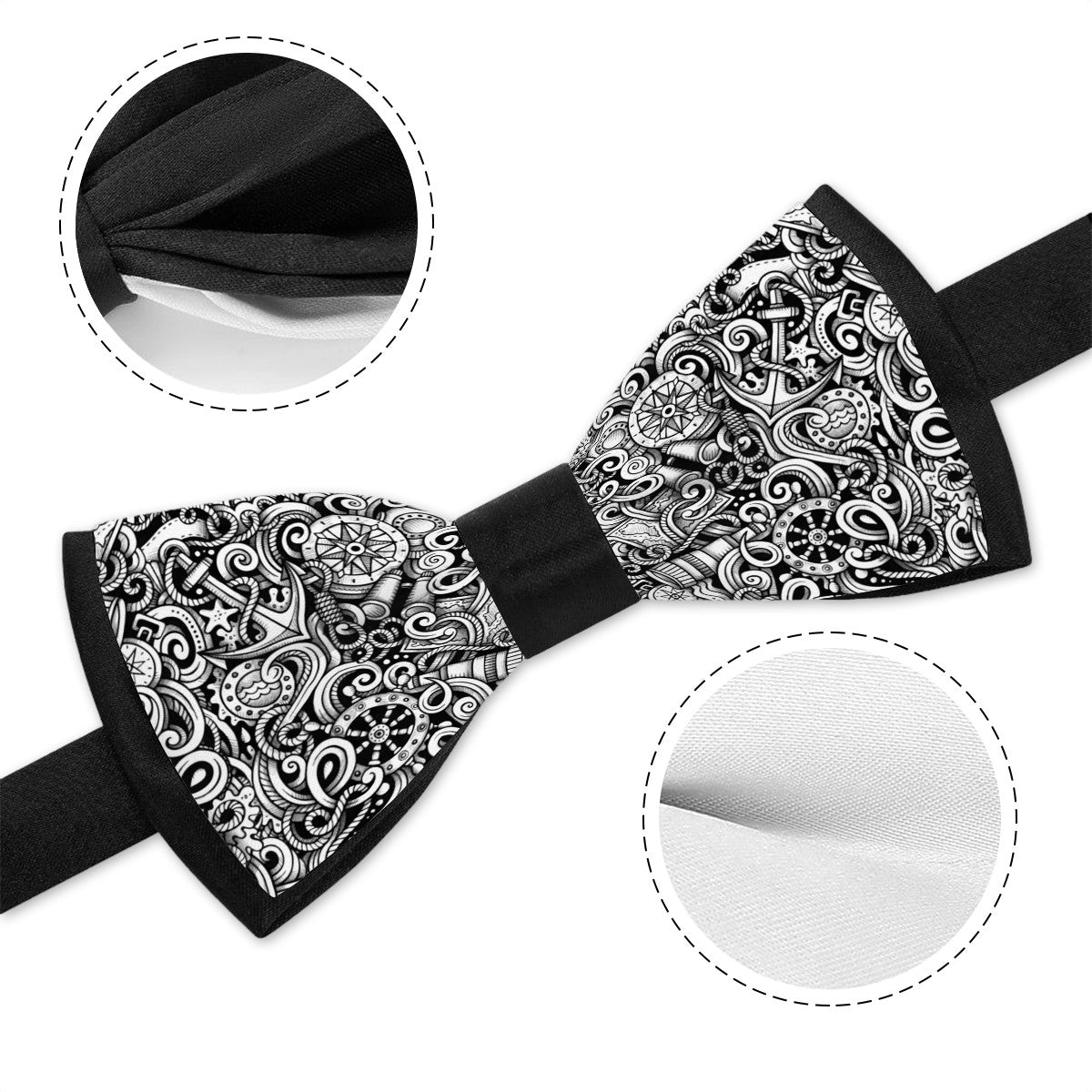 Nautical Fun Adjustable Bow Tie