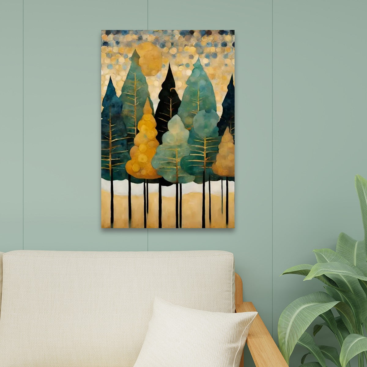 24" x 36" Stretched Canvas Print Wall Art (Made in USA)