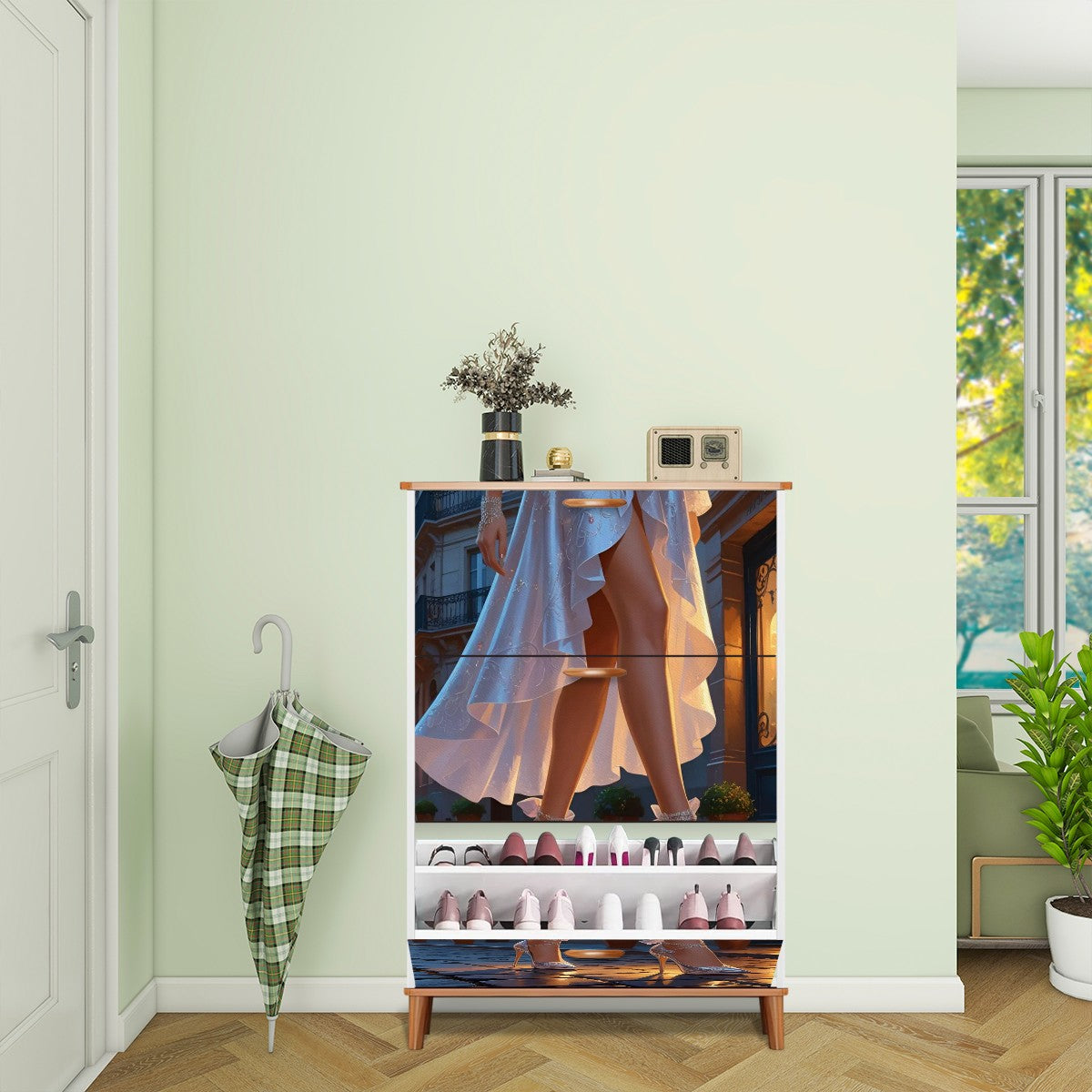 Shoe Cabinet (Made in USA)