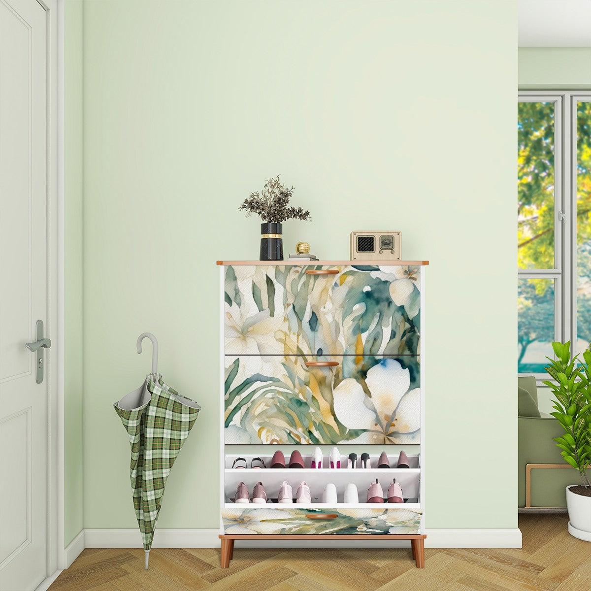 Florida Shoe Cabinet (Made in USA)