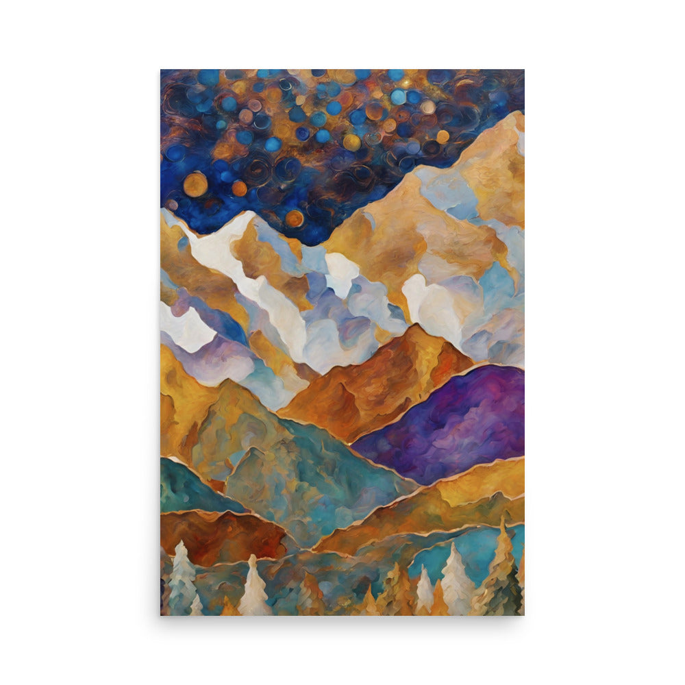 Mountain Range Poster