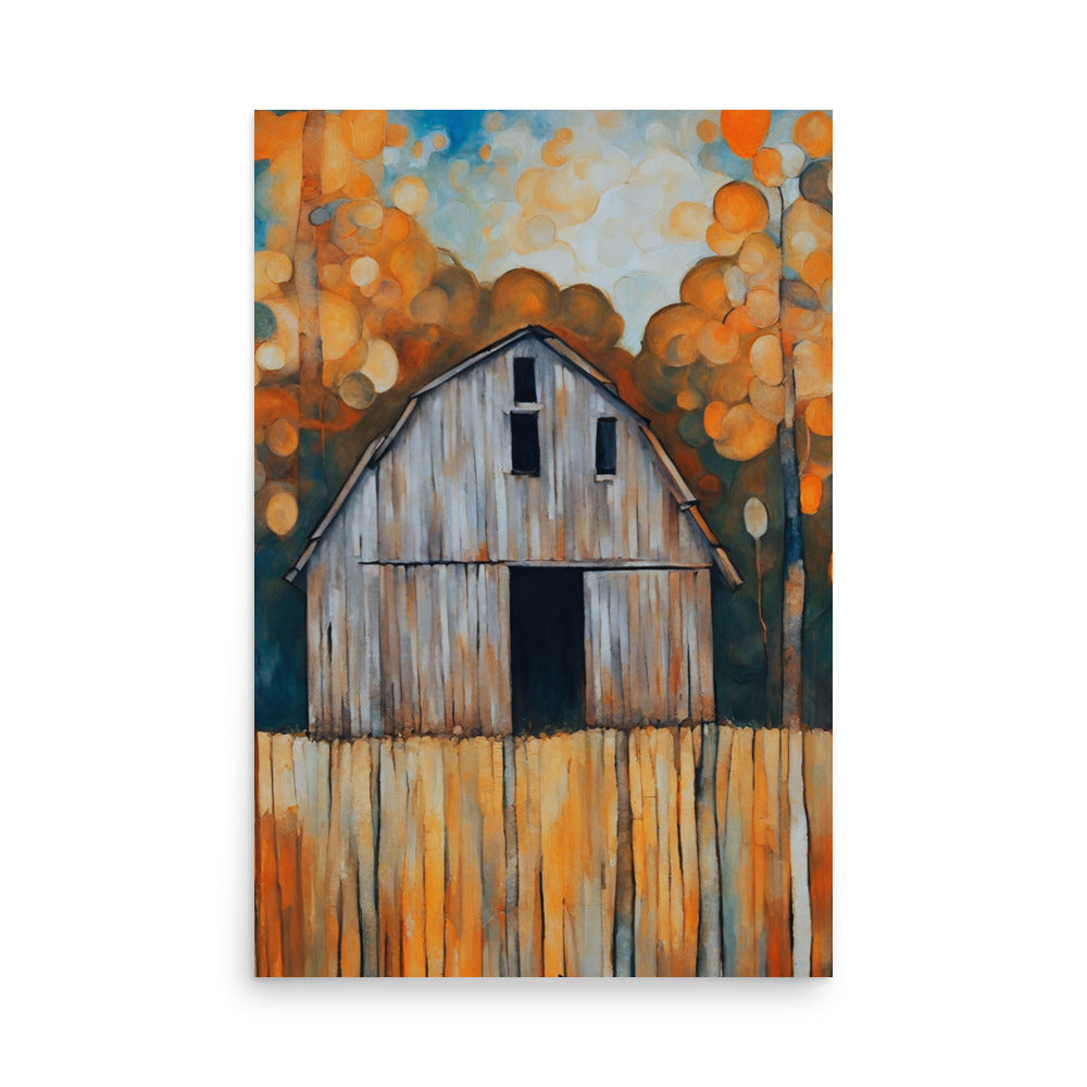 Old Barn 2 Poster