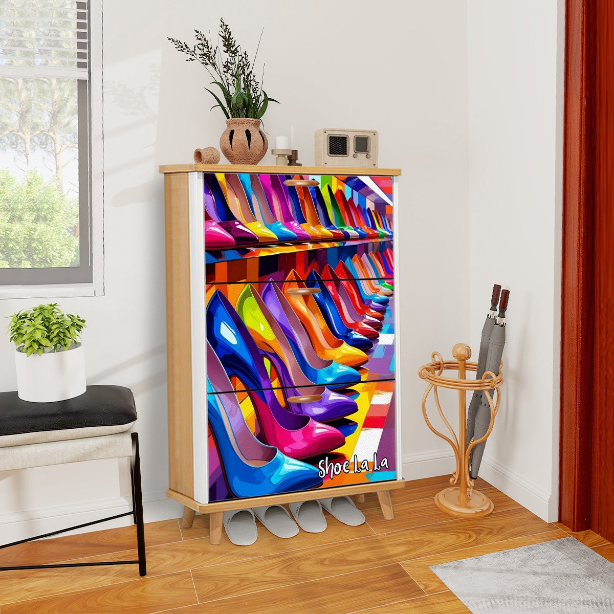 Shoe Cabinet (Made in USA)