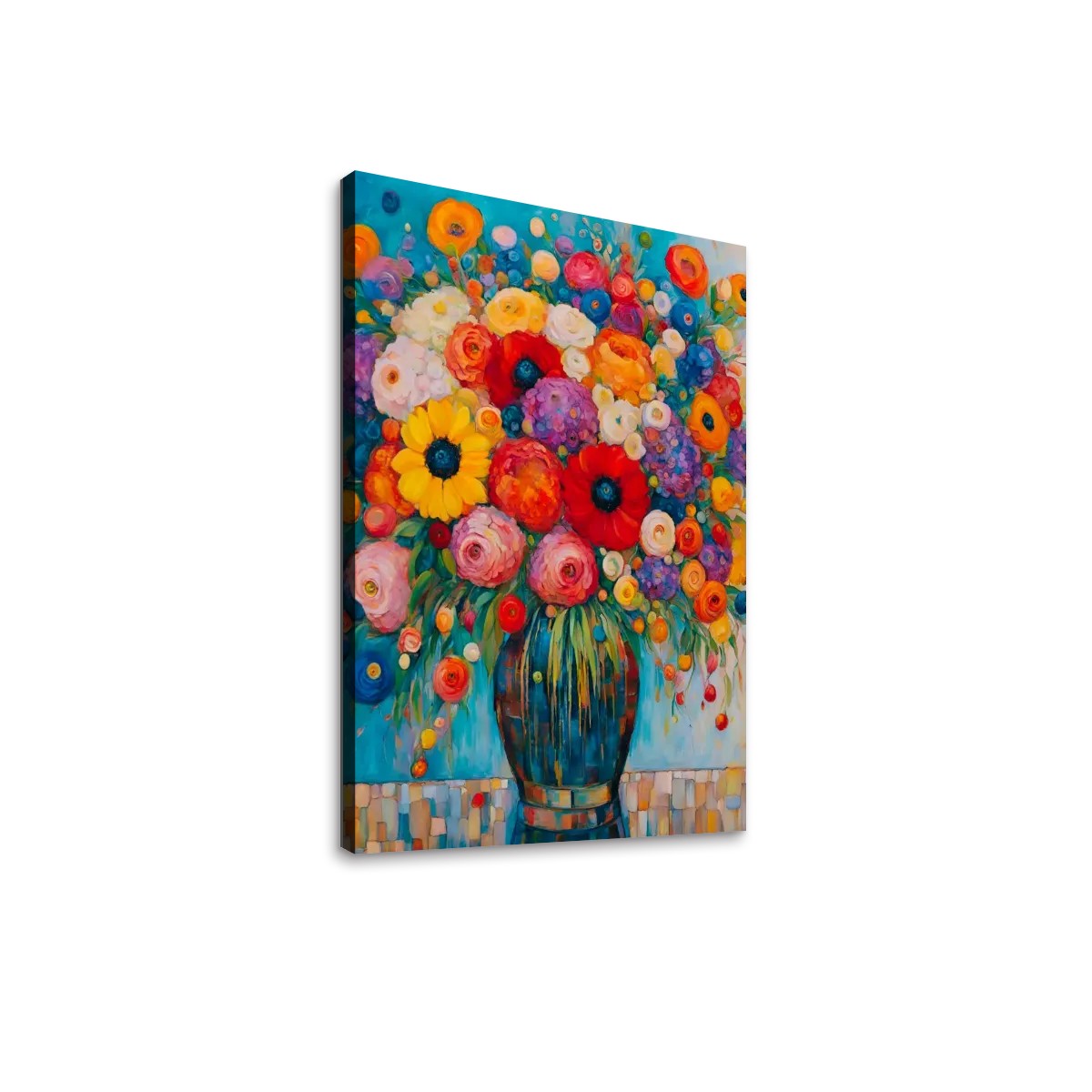 24" x 36" Stretched Canvas Print Wall Art (Made in USA)
