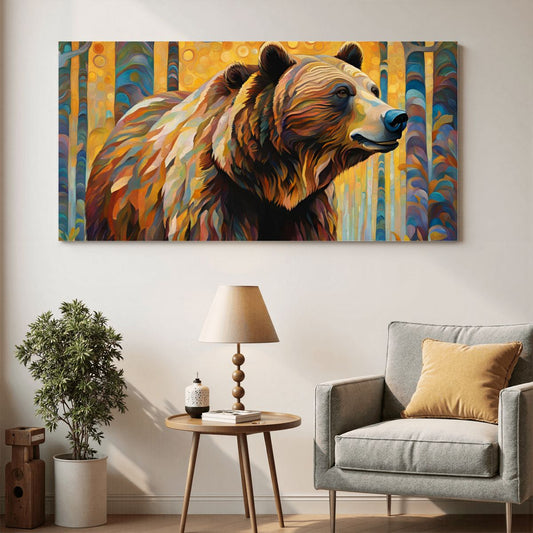 60" x 30" Printed Canvas Fabric Wall Art - No Frame (Made in USA)