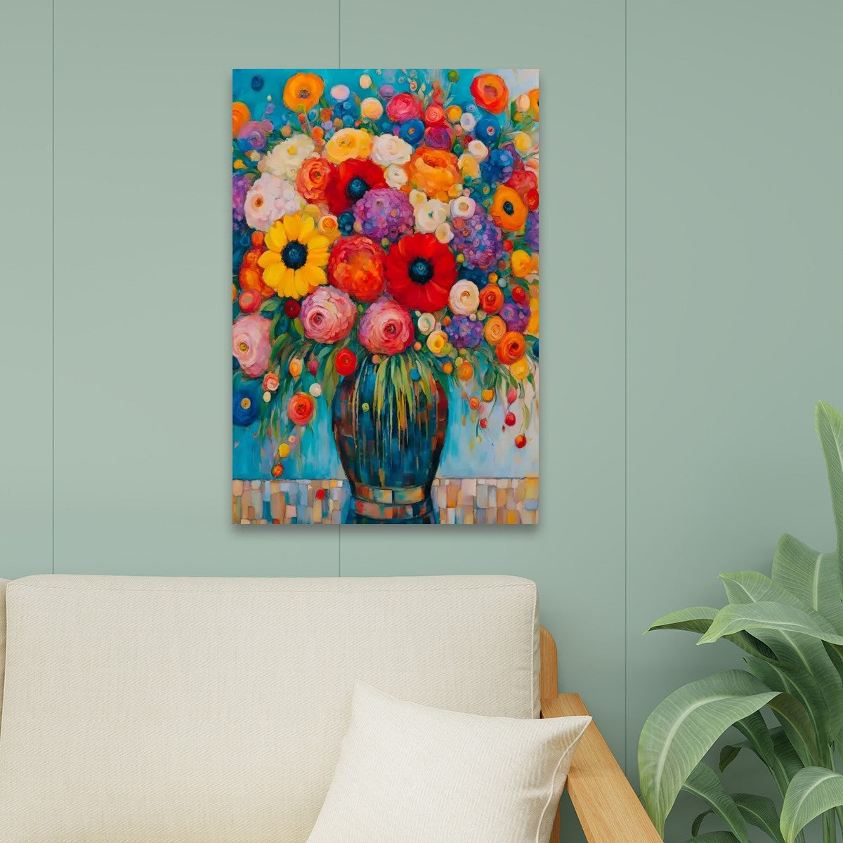 24" x 36" Stretched Canvas Print Wall Art (Made in USA)
