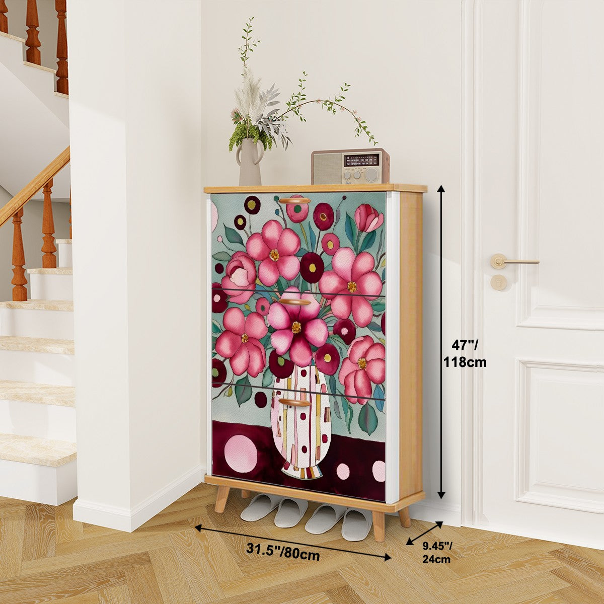 Doris Shoe Cabinet (Made in USA)