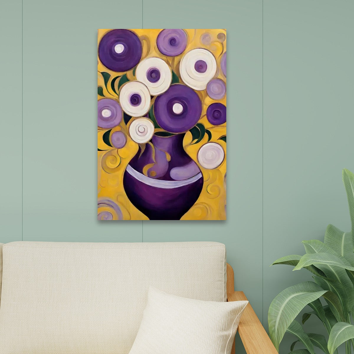 24" x 36" Stretched Canvas Print Wall Art (Made in USA)