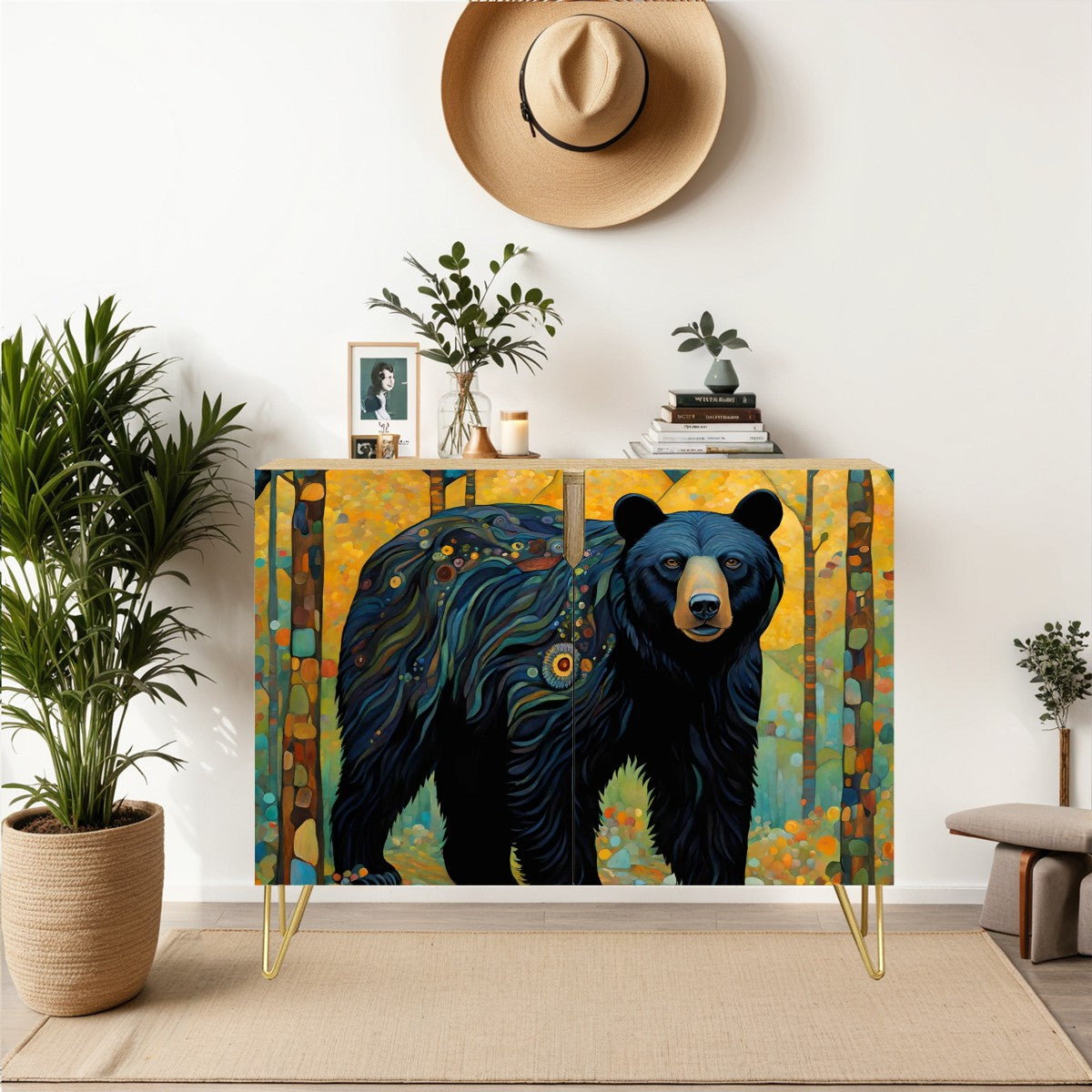 Wooden Storage Cabinet