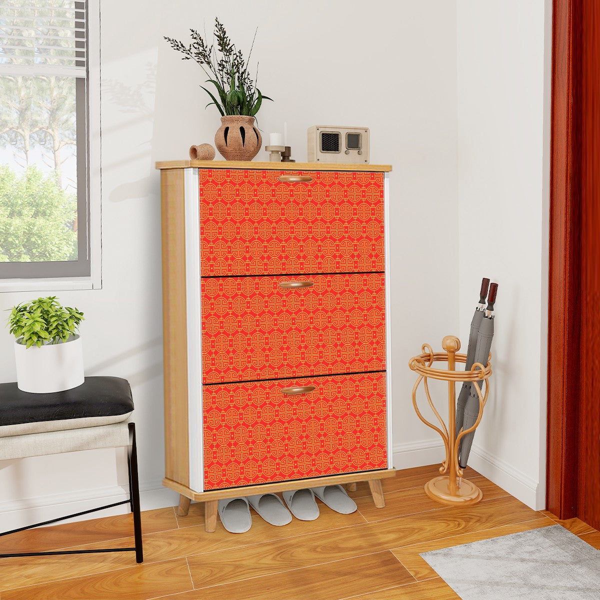 Shoe Cabinet (Made in USA)