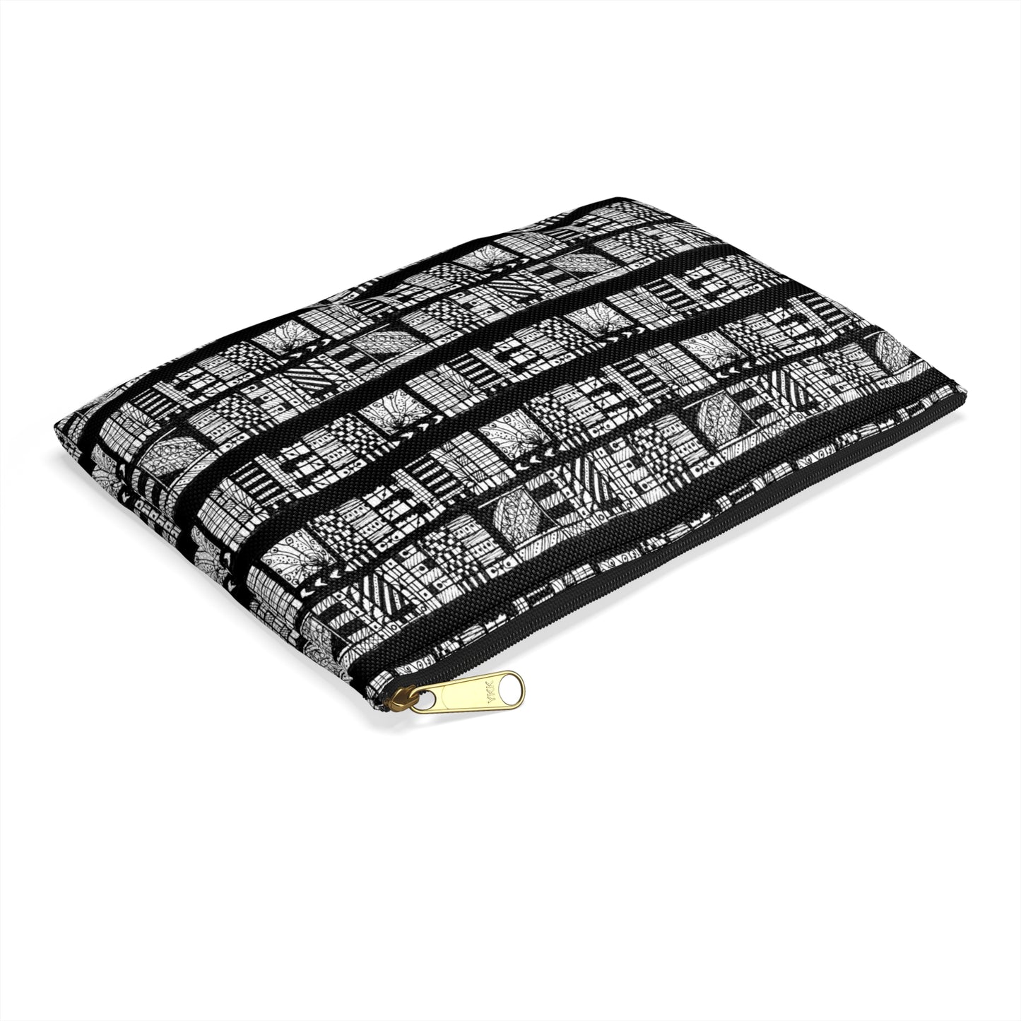 Tribal Black & White Accessory Pouch