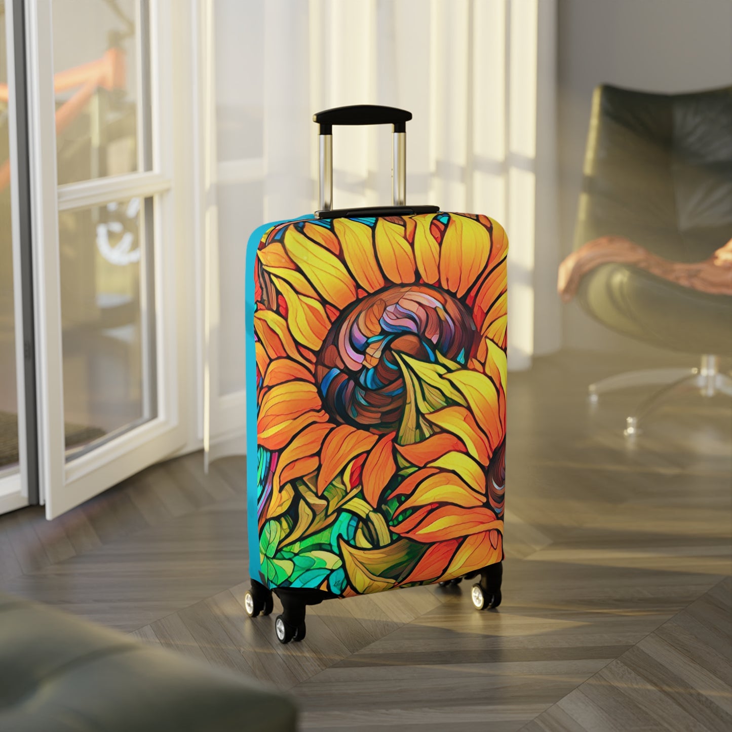 Sway Sunflowers Luggage Cover